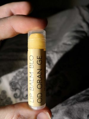 Lip balm blood orange