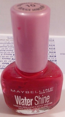 Water Shine - 10 rouge miroitant