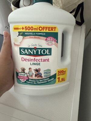 Désinfectant linge