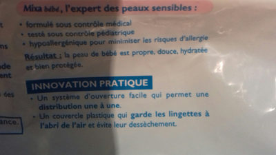 Lingettes ultra-douces au lait de toilette, sans rincer