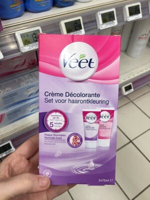 Crème décolorante visage et corps