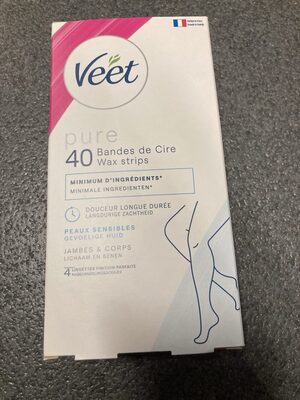 Veet Minima Pure Easy-Gel Waxstrips voor je Lichaam en Benen