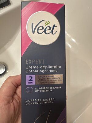 Veet Expert Ontharingscrème voor Lichaam en Benen