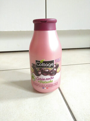 Douche Lait hydratante cerise noire et pistache