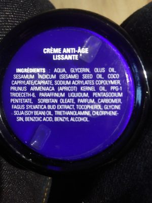 crème de jour anti-âge lissante