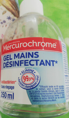 Gel Mains Désinfectant