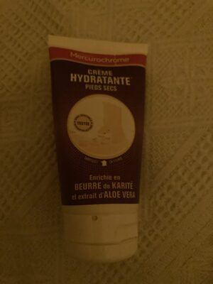 Crème hydratante pieds secs