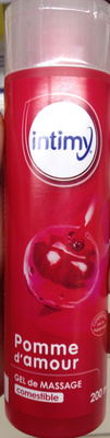 Pomme d'amour Gel de massage comestible