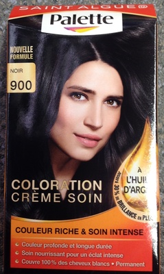 Coloration Crème Soin à l'huile d'Argan Noir 900