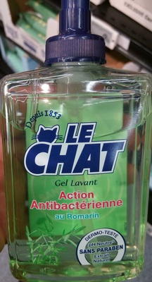Le Chat Gel lavant Action antibactérienne au Romarin