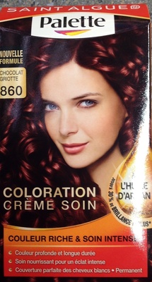Coloration Crème Soin à l'huile d'Argan Chocolat Griotte 860