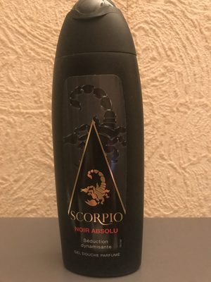 SCORPIO gel douche parfumé NOIR ABSOLU
