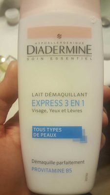 Lait demaquillant express tout type de peau