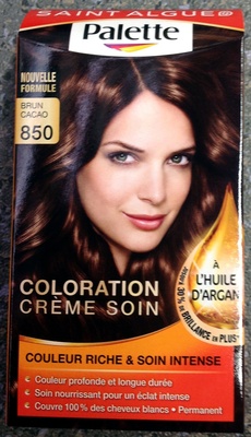 Coloration Crème Soin à l'huile d'Argan Brun cacao 850