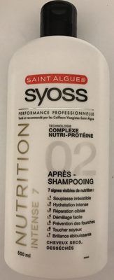 Syoss Nutrition Intense 7 Après-Shampooing 