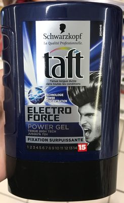 Taft Electro Force Power Gel Fixation surpuissante 72H