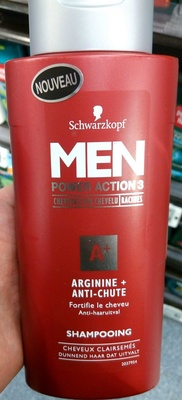 Men Power Action 3 Arginie + Anti-chute