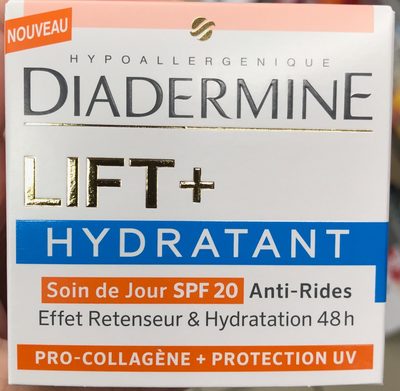 Lift+ Hydratant Soin de Jour SPF 20 Pro-Collagène + Protection UV