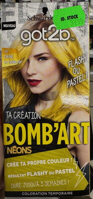 got2b Bomb'Art 107 Jaune Golden Girl
