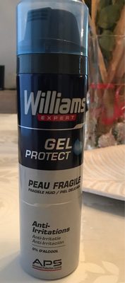 Williams Gel à Raser Peau Fragile