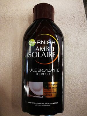 Huile bronzante intense