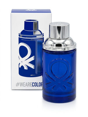 Benetton Colors Man Blue Eau De Toilette Spray for Men 3.4 Oz