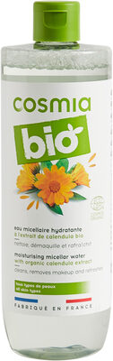 Cosmia cosmos- eau micellaire hydratante - à l'extrait de calendula bio - 500 ml