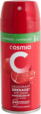 Déodorant compressé