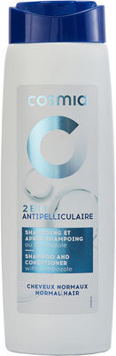 Shampoing et après-shampoing antipelliculaire 2 en 1
