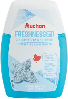 DENTIFRICE ET BAIN DE BOUCHE 2 en 1