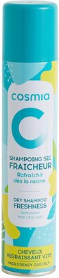 Cosmia - shampoing sec - fraicheur - 200 ml / volume nominal 270ml ?