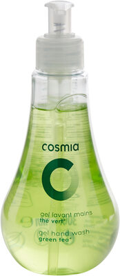 Cosmia - gel lavant mains - parfum thé vert* 300ml - tous types de peaux - 300ml