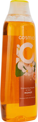 Shampoo bath and shower gel 3 in 1 monoï