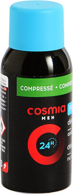 Cosmia deodorant homme atomiseur corps fraicheur 75 ml