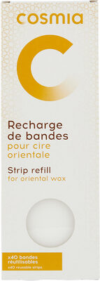 Recharge de bandes pour cire orientale