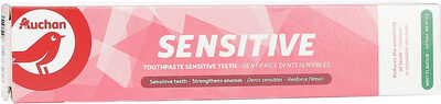 Auchan - dentifrice - soins sensibles - dents sensibles - 75ml