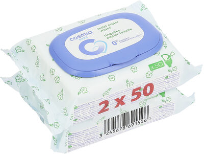 Lingettes papier toilette
