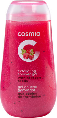 Gel douche gommant aux pépins de framboise