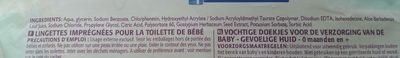 Lingettes Sensitive Bébé, Le Paquet De 63 Lingettes