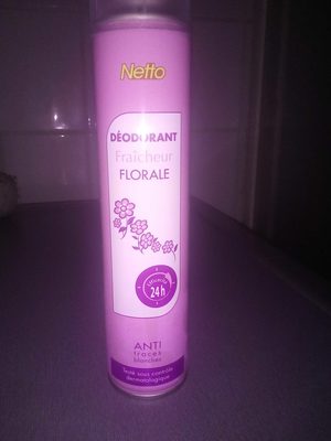 Déodorant fraîcheur florale
