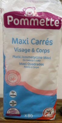 Maxi carrés Visage & Corps