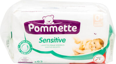 Sensitive - lingettes imprégnées bébé