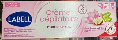 Crème dépilatoire peaux normales