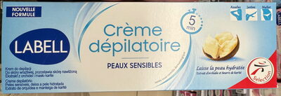 Crème dépilatoire peaux sensibles