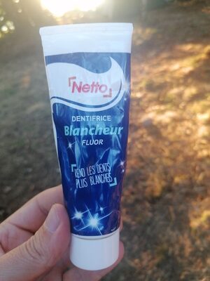 Dentifrice blancheur fluor