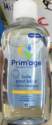 Huile pour bébé idéale massage