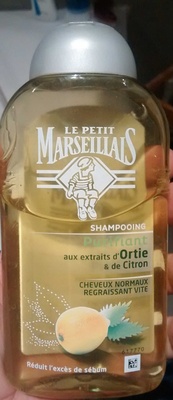 Shampooing purifiant aux extraits d'ortie et de citron