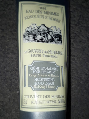 crème hydratante  pour  les  mains