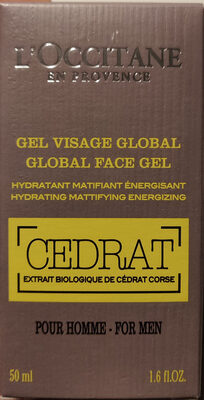Gel visage global