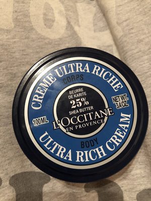 Crème ultra riche corps